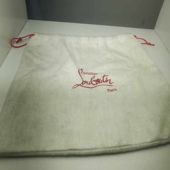 Christian Louboutin pink sweet charity studded chain clutch - Picture 11 of 11